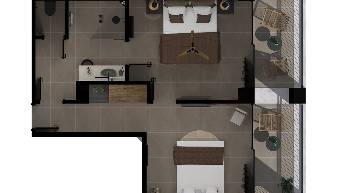 Sapphire Family Suite